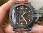 Replica Panerai Luminor Carbotech PAM661 VSF Carbotech Black Dial Swiss P9010